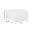 TOV Furniture Gorge Ottoman