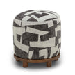 TOV Furniture Bisou Performance Jacquard Ottoman