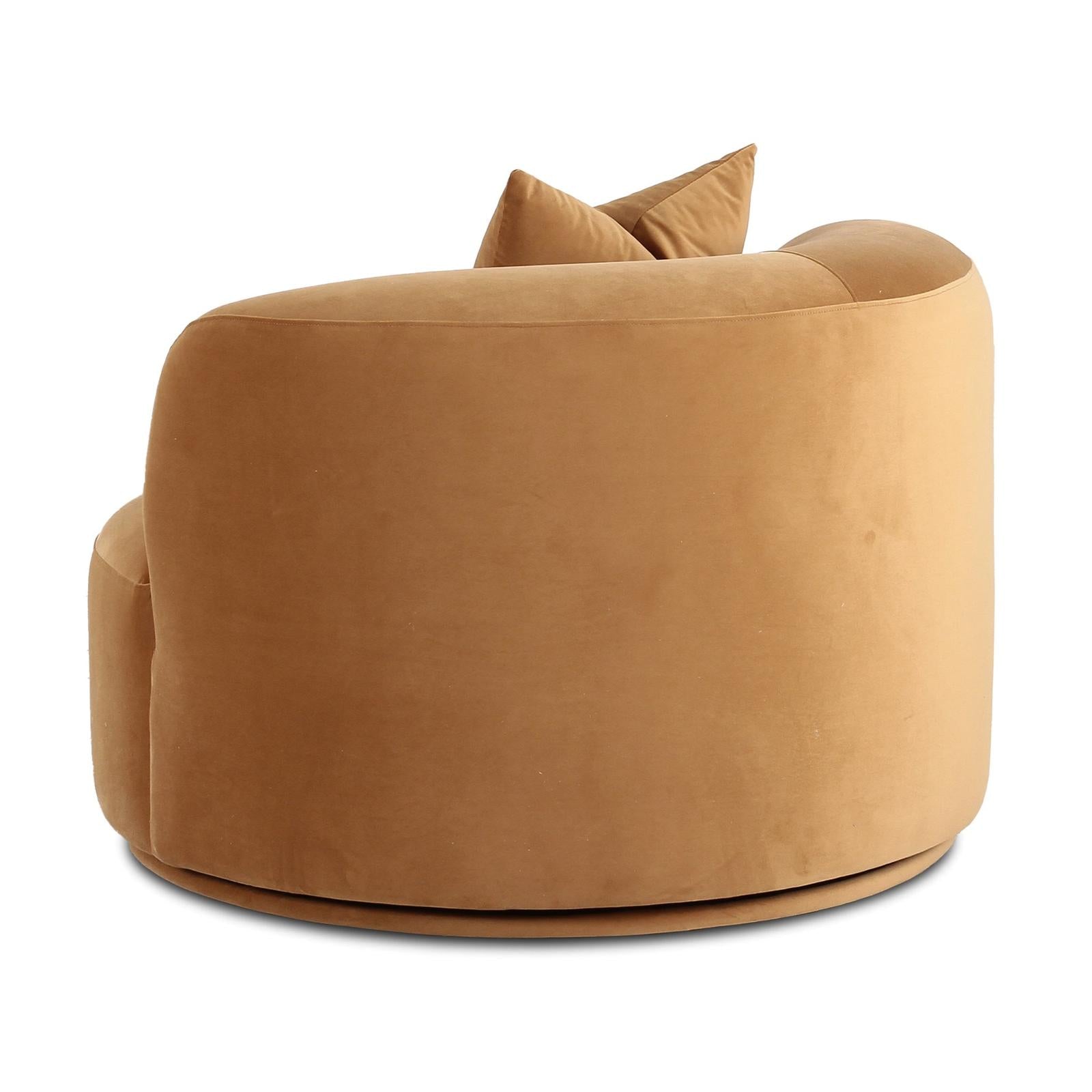 TOV Furniture Fickle Swivel Accent Chair