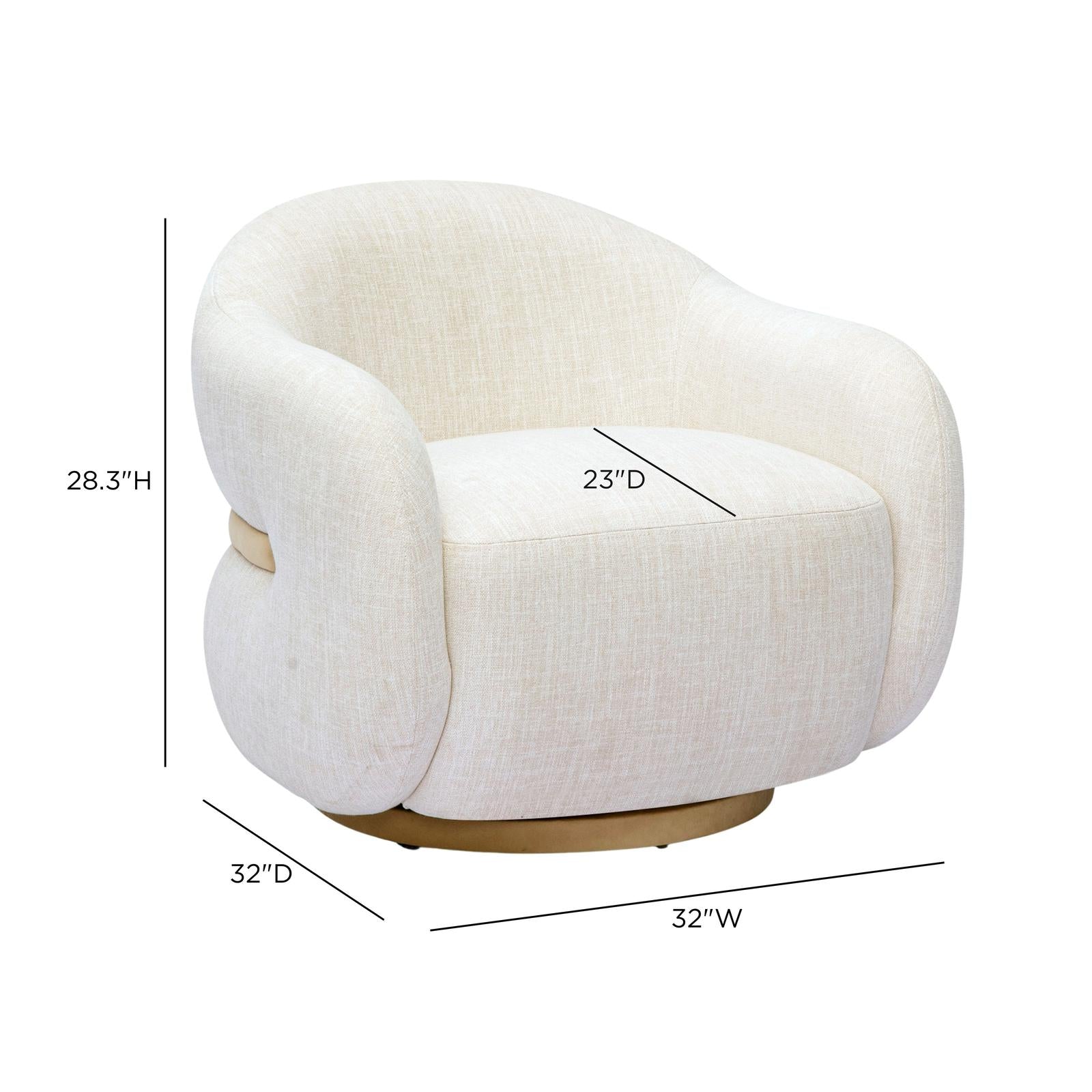 TOV Furniture Salma Swivel Accent Chair