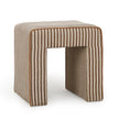 TOV Furniture Byron Square Cotton Jute Ottoman