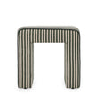 TOV Furniture Byron Square Cotton Jute Ottoman