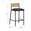 TOV Furniture Celine Boucle Counter Stool