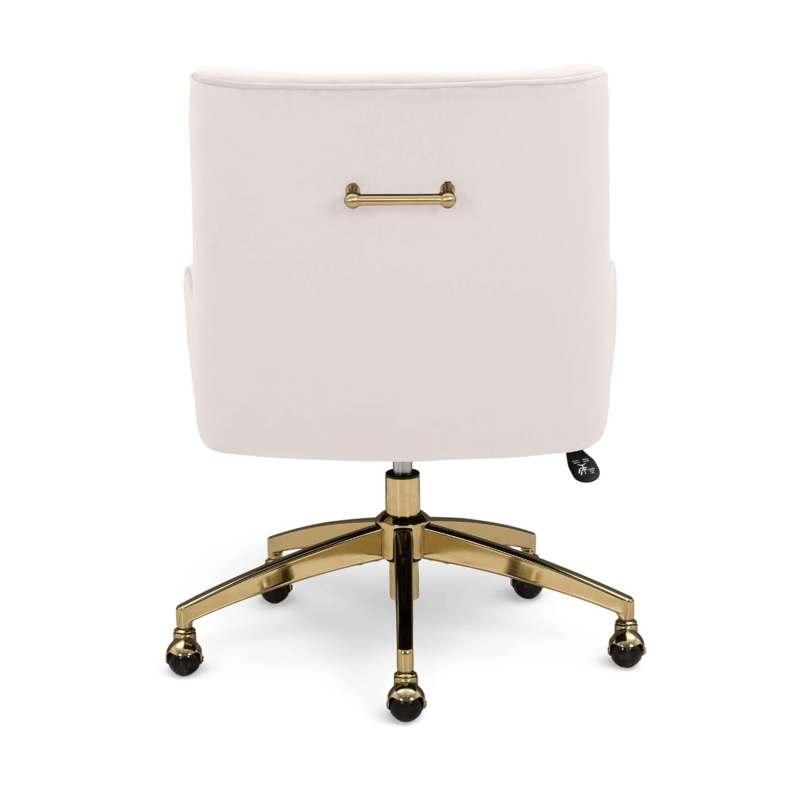 TOV Furniture Beatrix Performance Velvet Office Swivel Chair