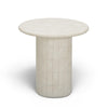 TOV Furniture Fafo Beige Indoor/Outdoor Concrete Side Table