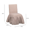 TOV Furniture Gertrude Striped Performance Linen Skirted Dining Chair