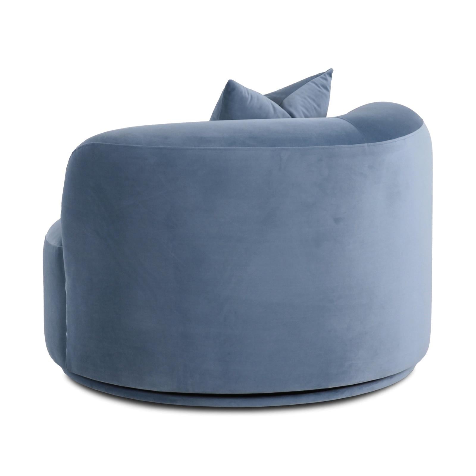 TOV Furniture Fickle Swivel Accent Chair