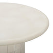 TOV Furniture Fafo Beige Indoor/Outdoor Concrete Side Table