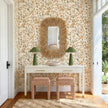 TOV Furniture Kora Cotton Jute Contract-Grade Accent Stool