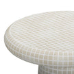 TOV Furniture Monica Tiled Pattern Indoor/Outdoor Side Table