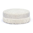 TOV Furniture Tassy Tasseled Round Ottoman