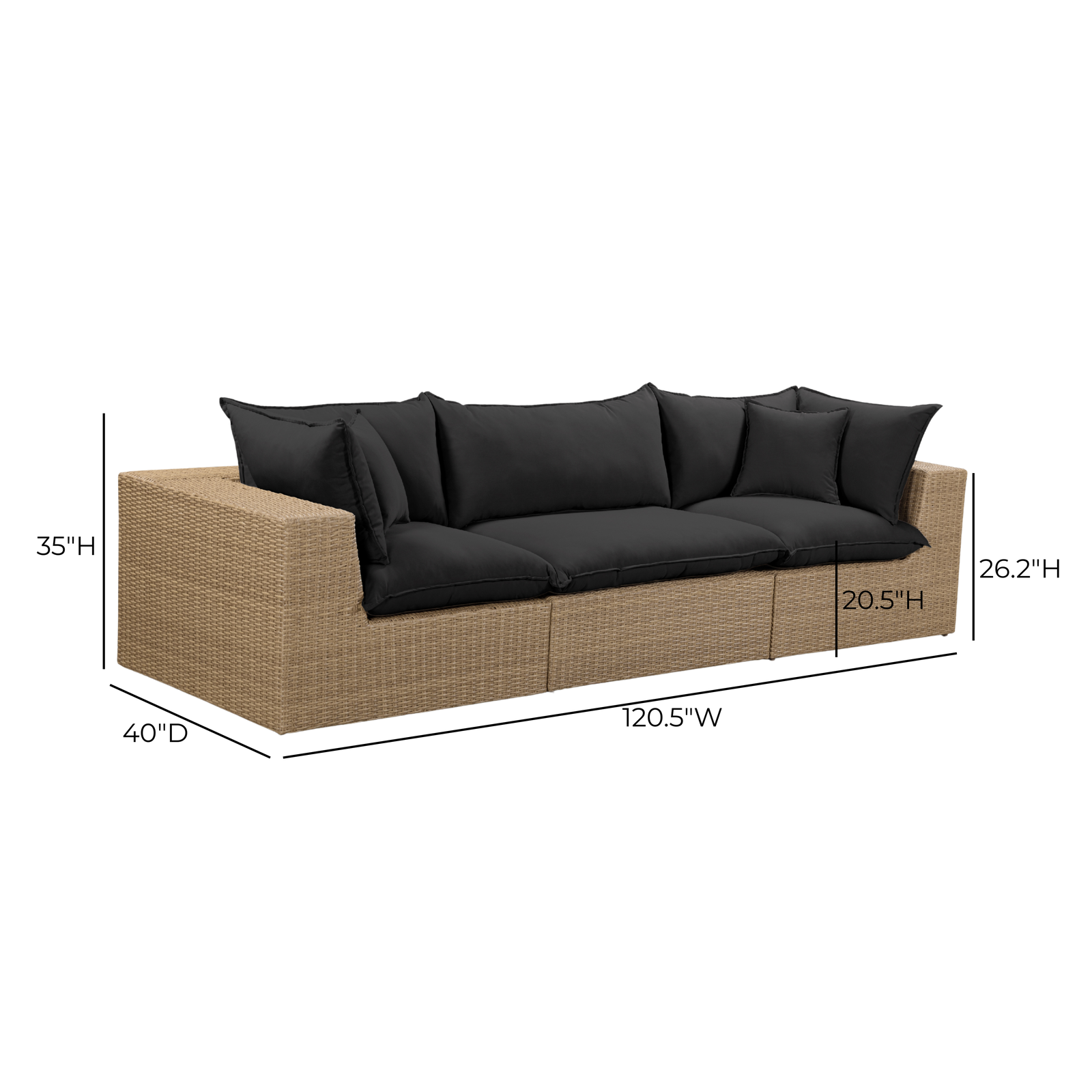 TOV Furniture Cali 120