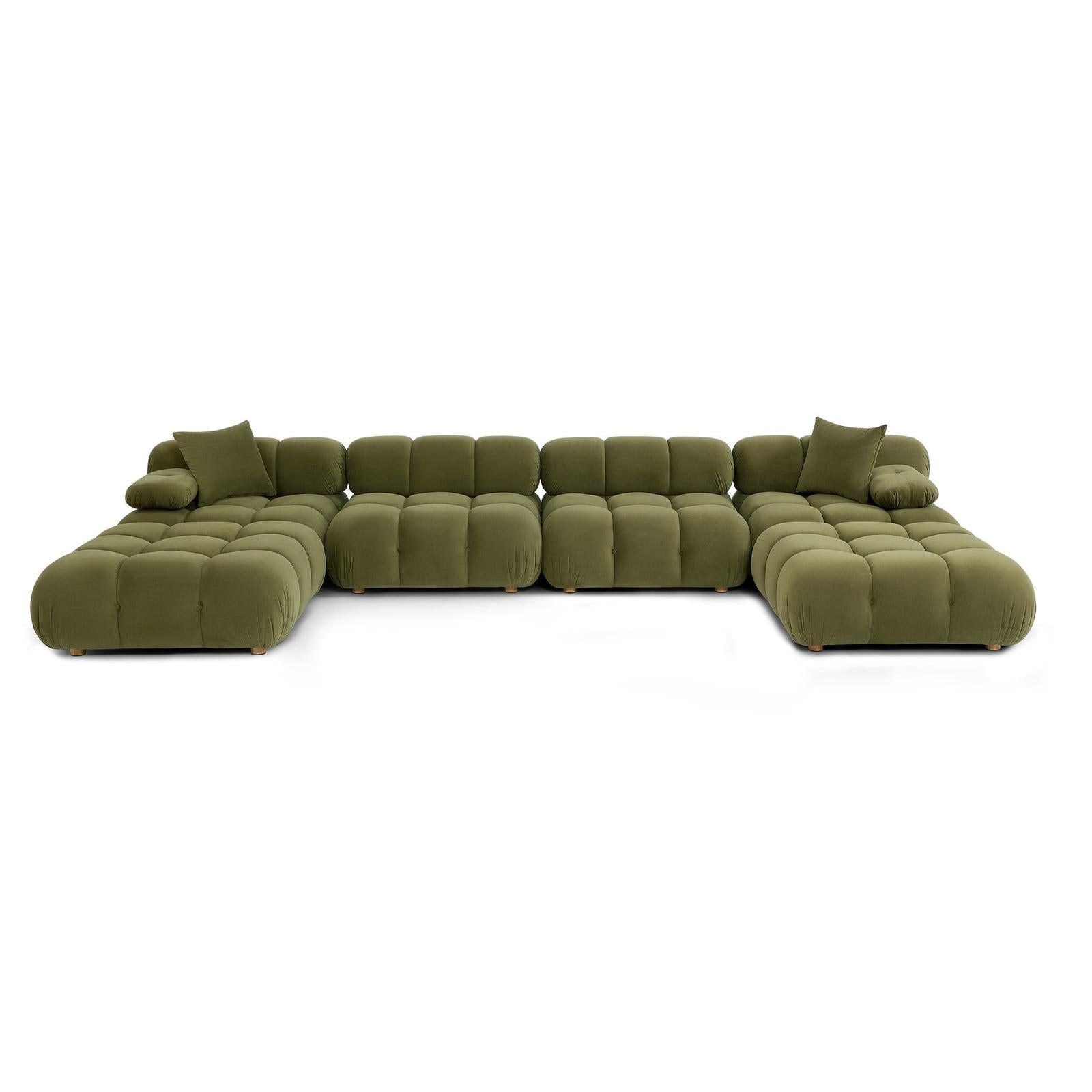 TOV Furniture Calliope 6-piece Performance Modular U-Sectional