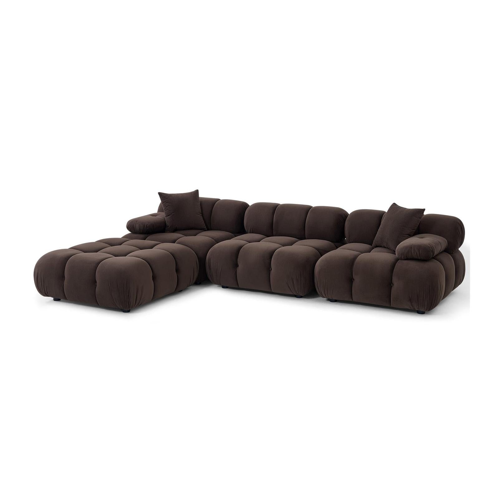 TOV Furniture Calliope 4-Piece Performance Modular Sectional