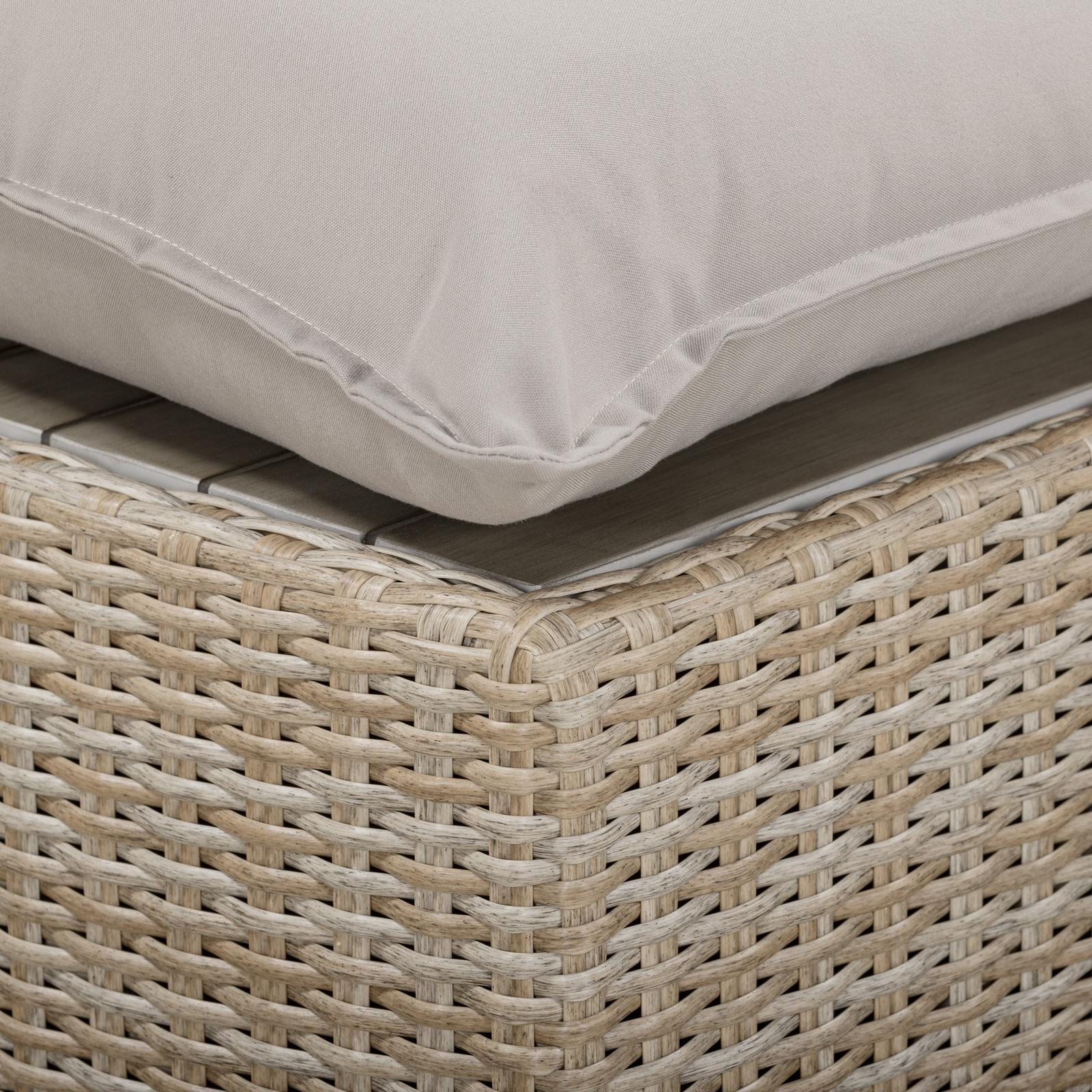 TOV Furniture Cali Performance Fabric & Wicker Outdoor Modular Components