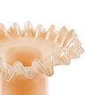 TOV Furniture Ruff Peach Glass Vase