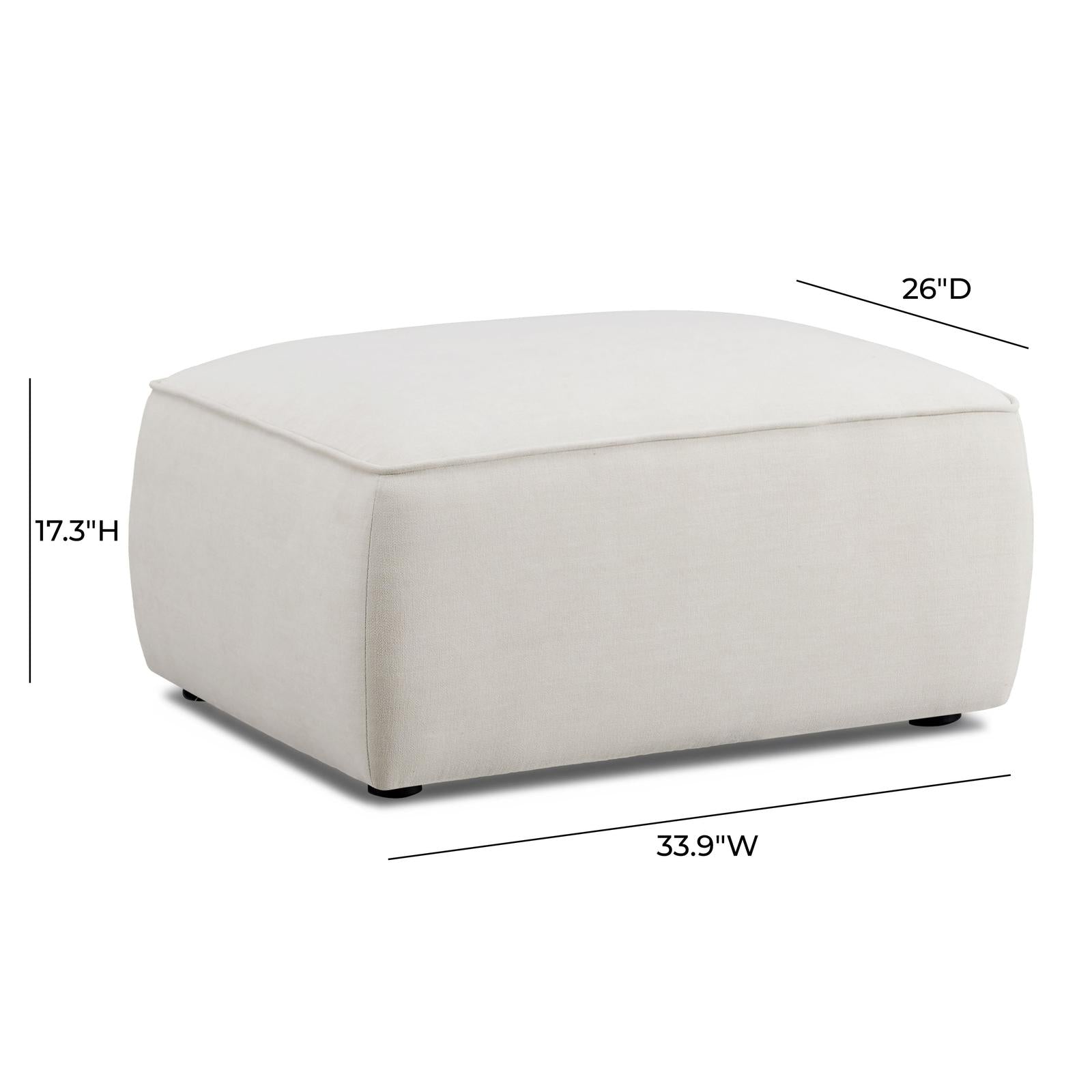 TOV Furniture Travie Ottoman