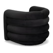 TOV Furniture Curves Performance Velvet Swivel Accent Chair