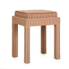 TOV Furniture Kora Cotton Jute Contract-Grade Accent Stool