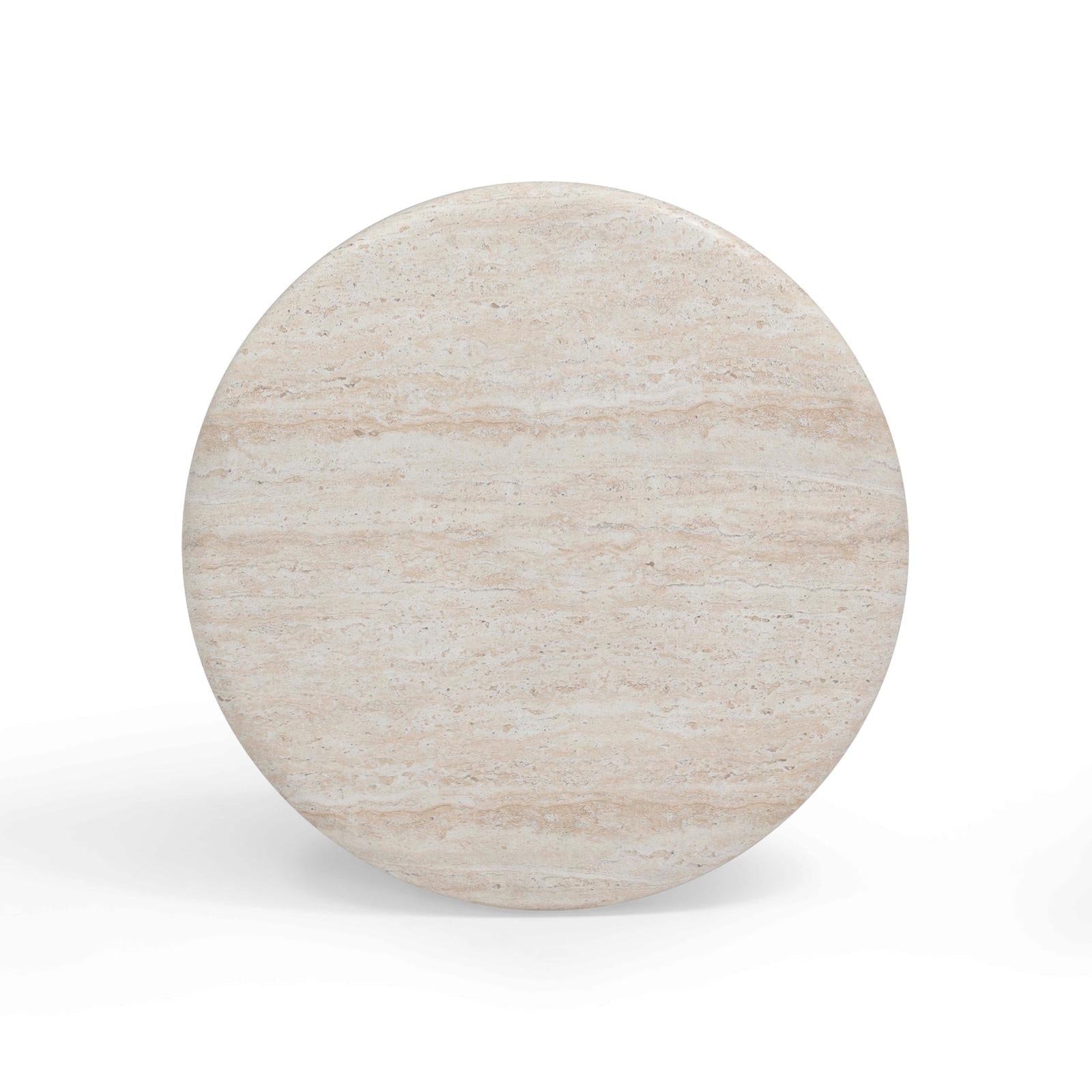 TOV Furniture Cynthia Concrete Indoor/Outdoor Side Table