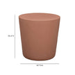 TOV Furniture Margot Indoor/Outdoor Concrete Stool