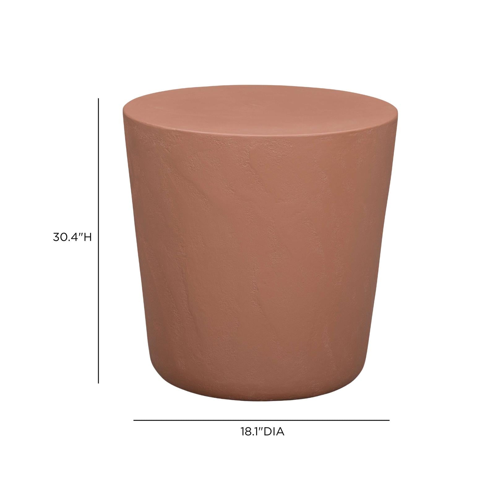 TOV Furniture Margot Indoor/Outdoor Concrete Stool