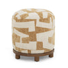 TOV Furniture Bisou Performance Jacquard Ottoman
