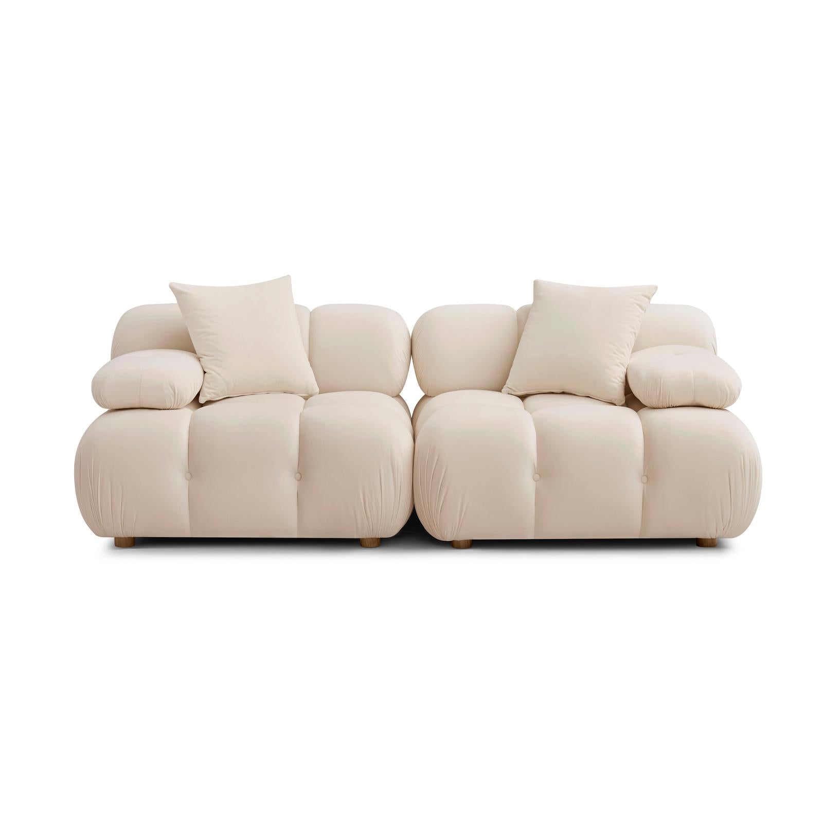 TOV Furniture Calliope Modular Loveseat