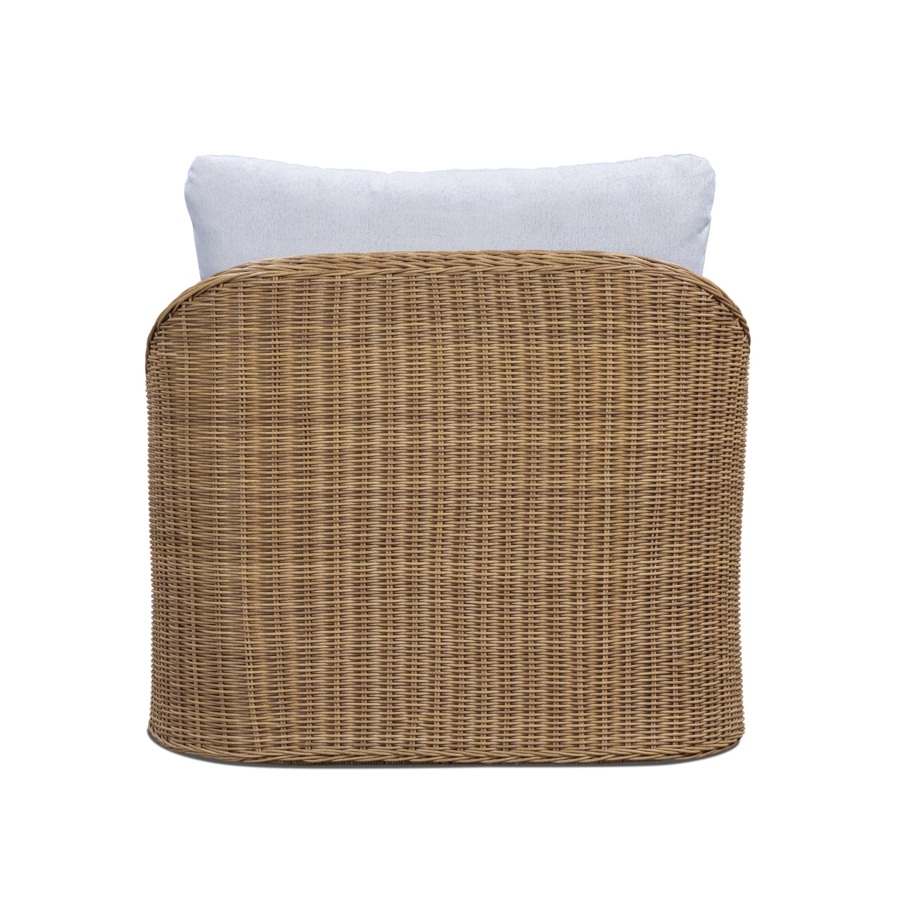 TOV Furniture Axel Boucle Outdoor Lounge Chair