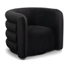 TOV Furniture Curves Performance Velvet Swivel Accent Chair
