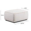 TOV Furniture Travie Ottoman