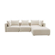 TOV Furniture Hangover 4-Piece Modular Sectional
