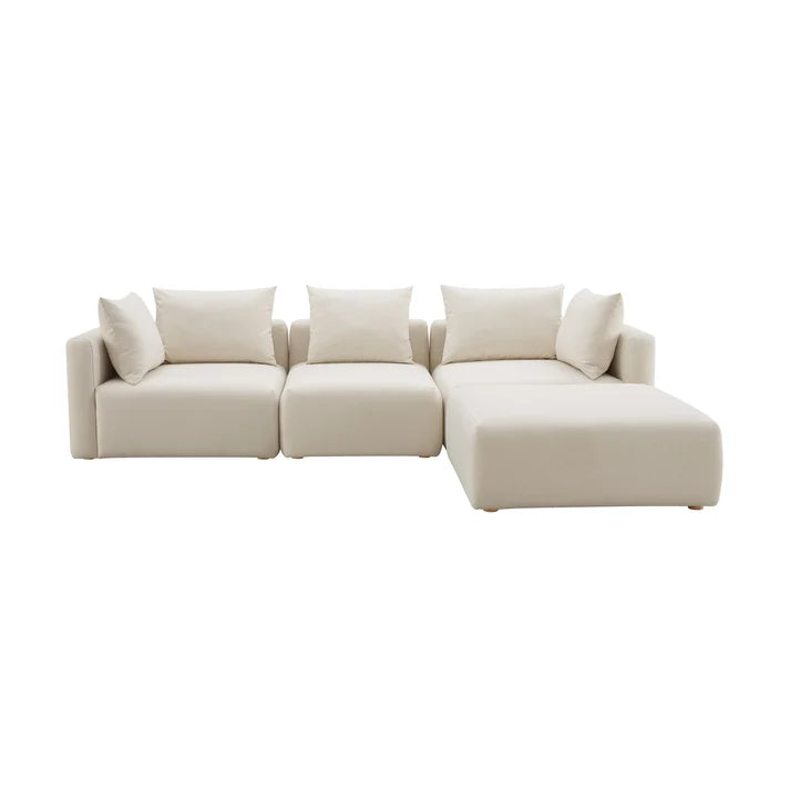 TOV Furniture Hangover 4-Piece Modular Sectional