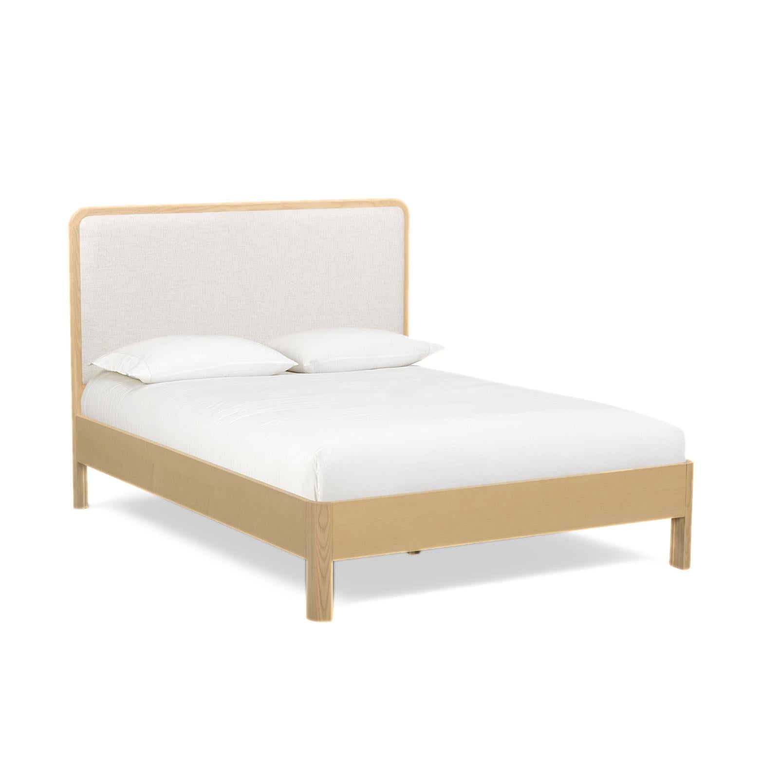 TOV Furniture Rafaelle Natural Solid Ash Bed
