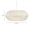 TOV Furniture Josephine Oblong Pendant Lamp
