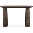 TOV Furniture Braya Faux Emperador Marble Console Table