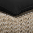 TOV Furniture Cali 4-Piece Performance Fabric & Wicker Outdoor Sectional