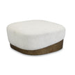 TOV Furniture Domina Boucle Ottoman