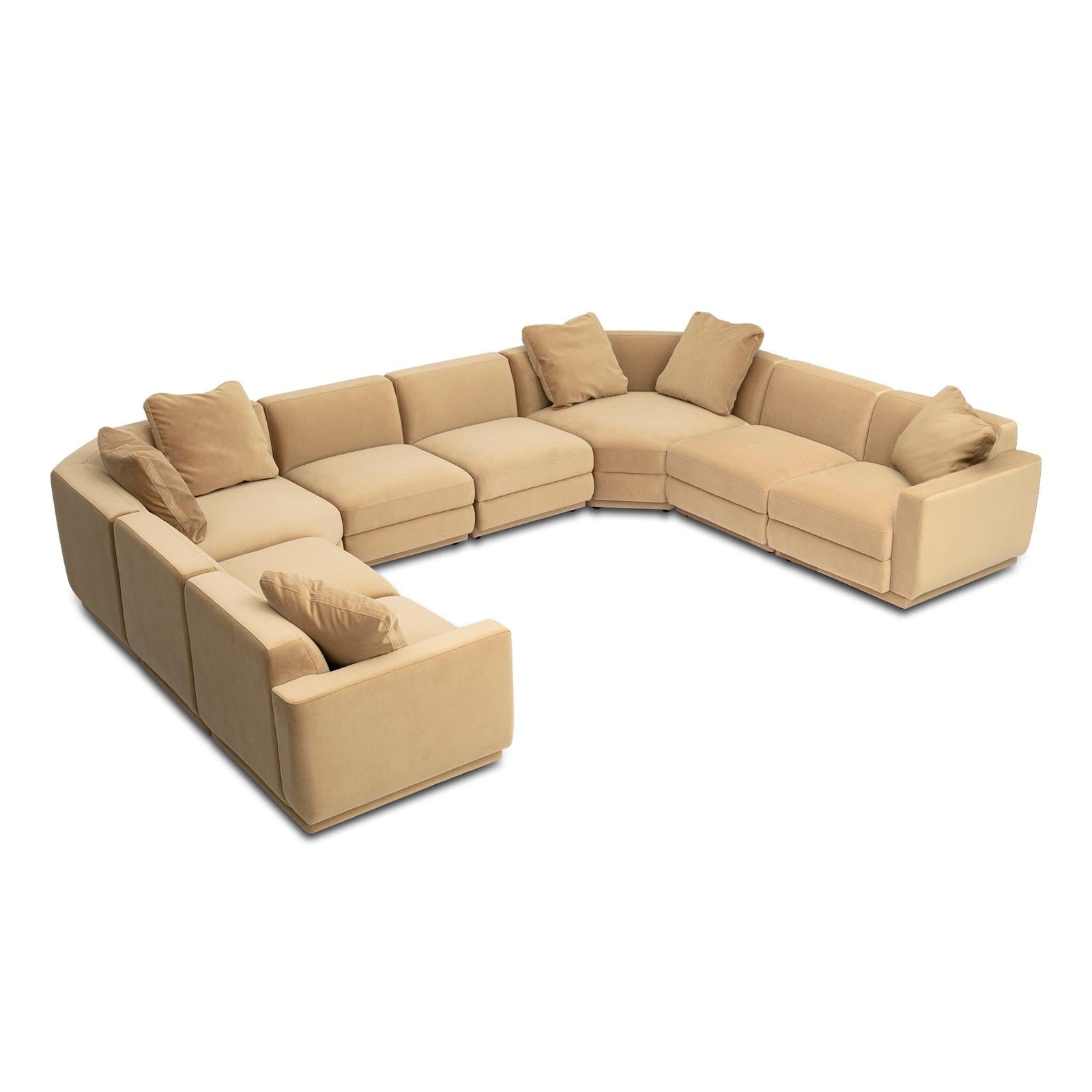 TOV Furniture Perry 8-Piece Modular Large U-Sectional