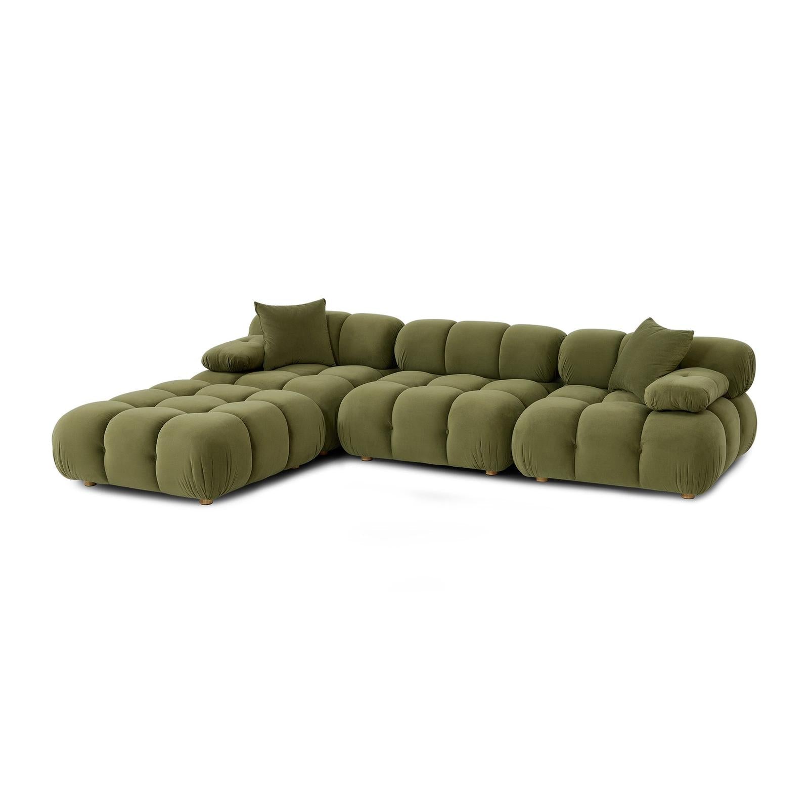 TOV Furniture Calliope 4-Piece Performance Modular Sectional