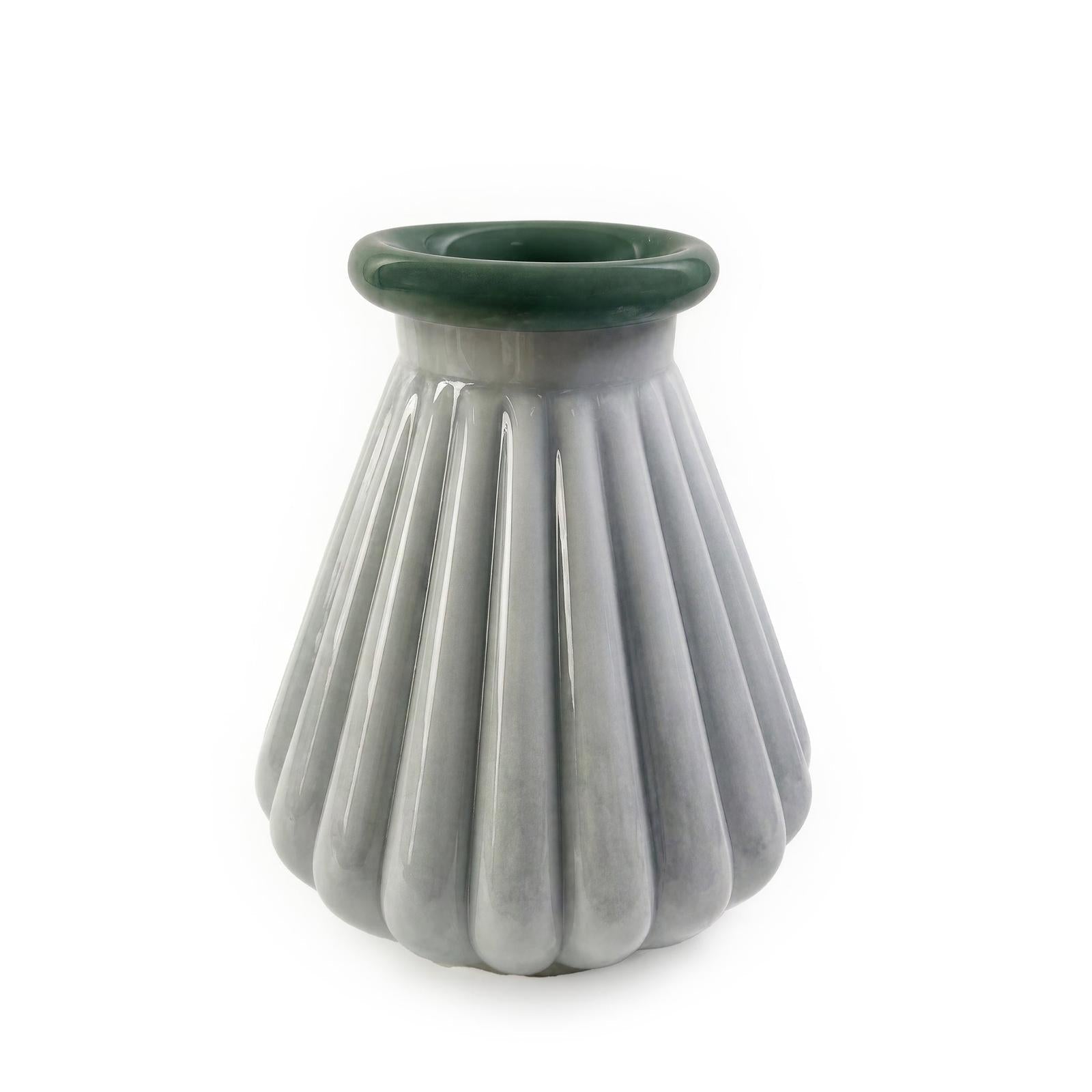 TOV Furniture Shell Glass Vase