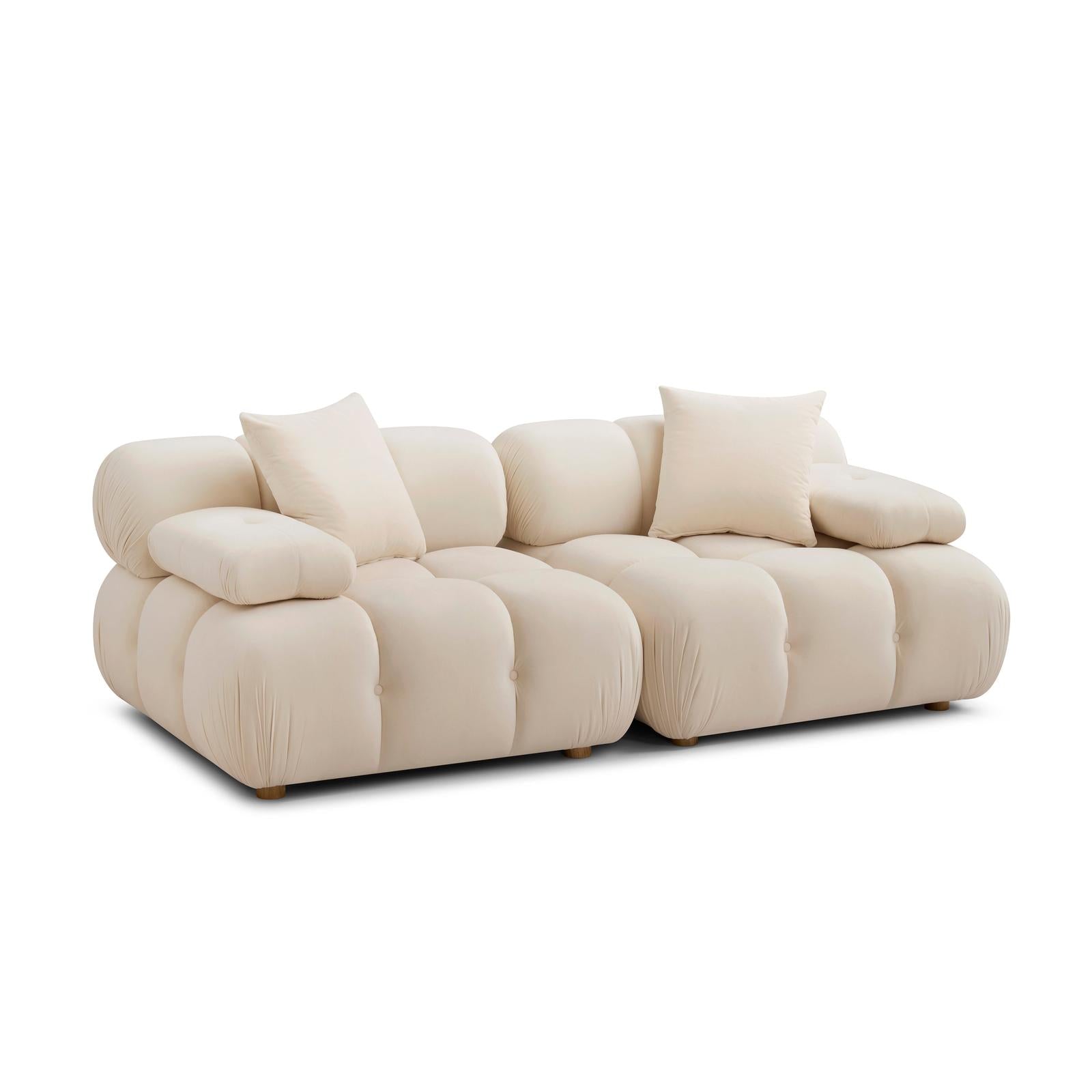 TOV Furniture Calliope Modular Loveseat