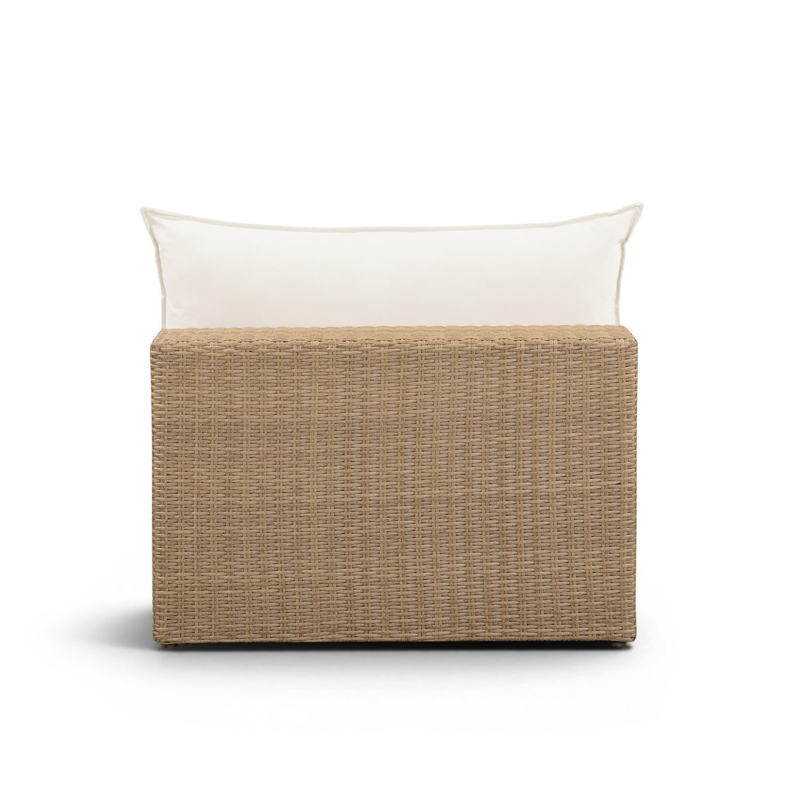 TOV Furniture Cali Performance Fabric & Wicker Outdoor Modular Components