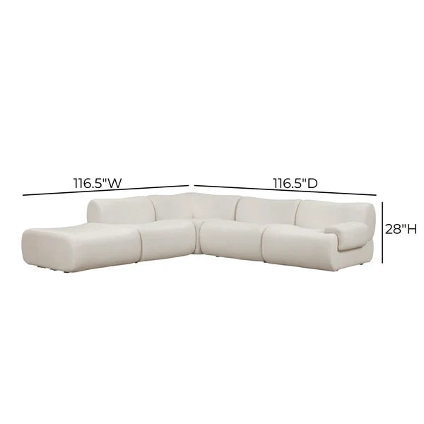 TOV Furniture Zenith 5-Piece Modular Sectional