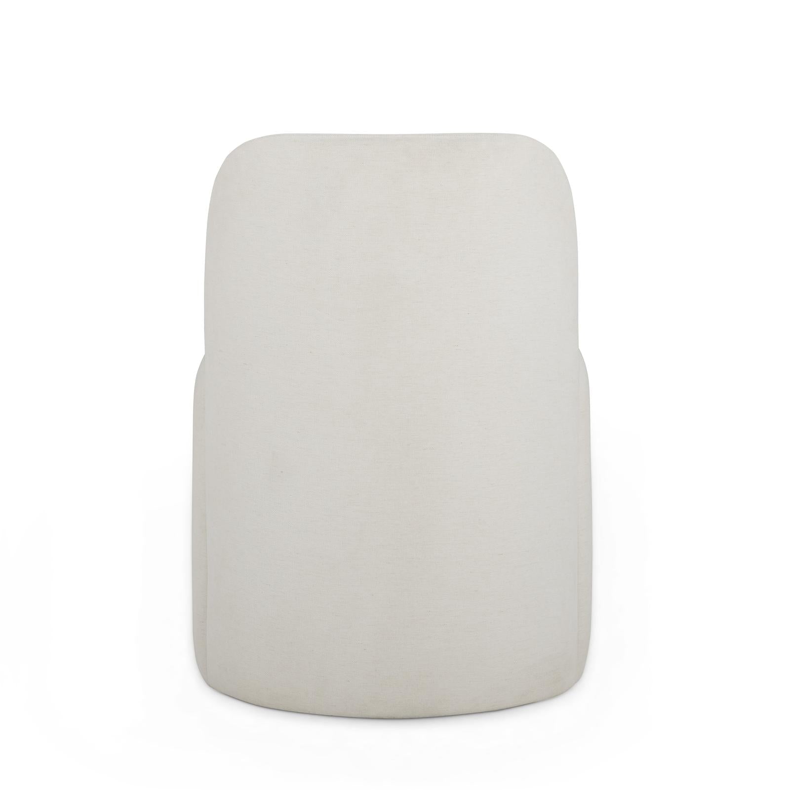 TOV Furniture Persa Round Back Performance Chenille Dining Chair