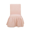 TOV Furniture Gertrude Striped Performance Linen Skirted Dining Chair