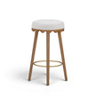 TOV Furniture Oodle Performance Vegan Mohair Bar Stool