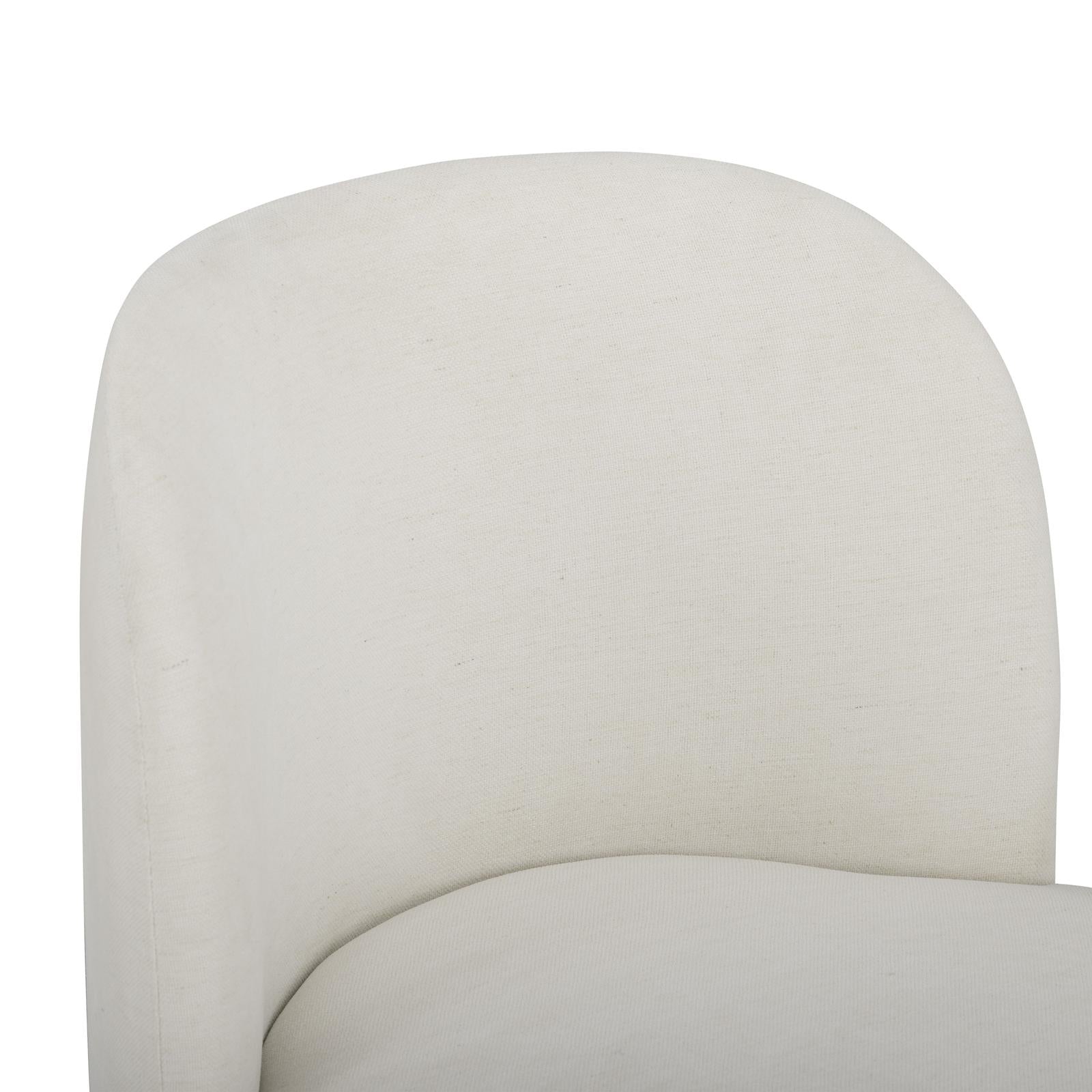 TOV Furniture Persa Round Back Performance Chenille Dining Chair