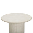 TOV Furniture Fafo Beige Indoor/Outdoor Concrete Side Table
