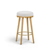 TOV Furniture Oodle Performance Vegan Mohair Bar Stool